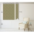 thumbnail image 5 of Ambesonne Flowers Vintage Peel & Stick Wallpaper for Home, Bitonal Floral Boho, 13"x72", Pale Khaki and Slate Brown, 5 of 5