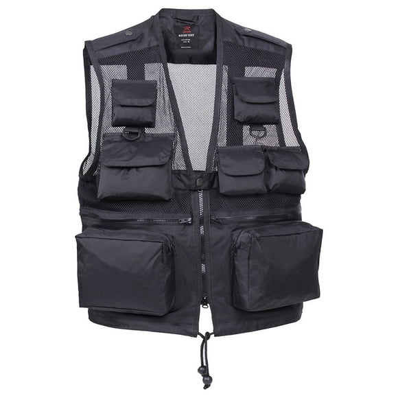 Rothco Tactical Recon Vest - Black, Small