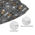 thumbnail image 3 of Naloa Spider Cobweb Pillow Covers, Throw Pillow Case Cushion Covers,Cushion for Bedroom,Couch,Home-20"x30", 3 of 6