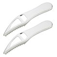 thumbnail image 1 of Pcs Household Stainless Steel Scaler Fish Scaler Fish Cleaning Tool Kitchen Gadgets Kitchen Supplies (Silver), 1 of 5