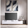 thumbnail image 3 of Bob TV Stand in Weathered Oak & Black 91780, 3 of 5