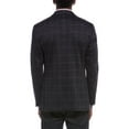 thumbnail image 2 of Brooks Brothers mens  Classic Knit Wool-Blend Blazer, 38 REG, Blue, 2 of 3