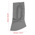 thumbnail image 4 of 1 Par Cubierta Reposa-brazos Paneles Puerta Delantera De Coche Cuero Sintético Gris, 4 of 7