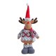 thumbnail image 2 of Muñeco de nieve telescópico de Navidad para decoración de mesa, muñeco de peluche, reno de Papá Noel, de pie, con patas largas, 2 of 5