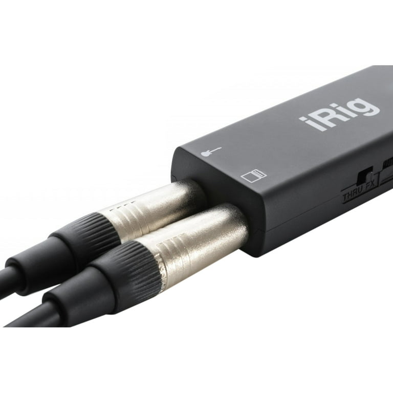  IK Multimedia iRig HD 2 guitar audio interface for iPhone,  iPad, Mac, iOS and PC with USB-C, Lightning and USB cables and 24-bit, 96  kHz music recording : Musical Instruments
