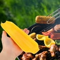 thumbnail image 6 of Pretyzoom 4Pcs Plastic Corn Dish Yellow Home Use Snack Serving Plate and Reusable Tray, 6 of 6