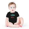 thumbnail image 2 of Happy Camper - Funny Outdoor Outfit - Let The Adventure Begin - Cute One-Piece Infant Baby Bodysuit, 2 of 4