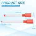 thumbnail image 2 of Uxcell Whiteboard Pen, 0.5-1mm Fine Tip Dry Erase Red White Board Markers, 24Pcs, 2 of 6