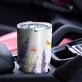 thumbnail image 4 of 30oz Butterfly and Flower Tumblers Stainless Steel Tumbler with Lid and Straw,Vacuum Insulated Double Wall Travel Tumbler Cups Mug with Cleaning Brush for Coffee,Tea, 4 of 7
