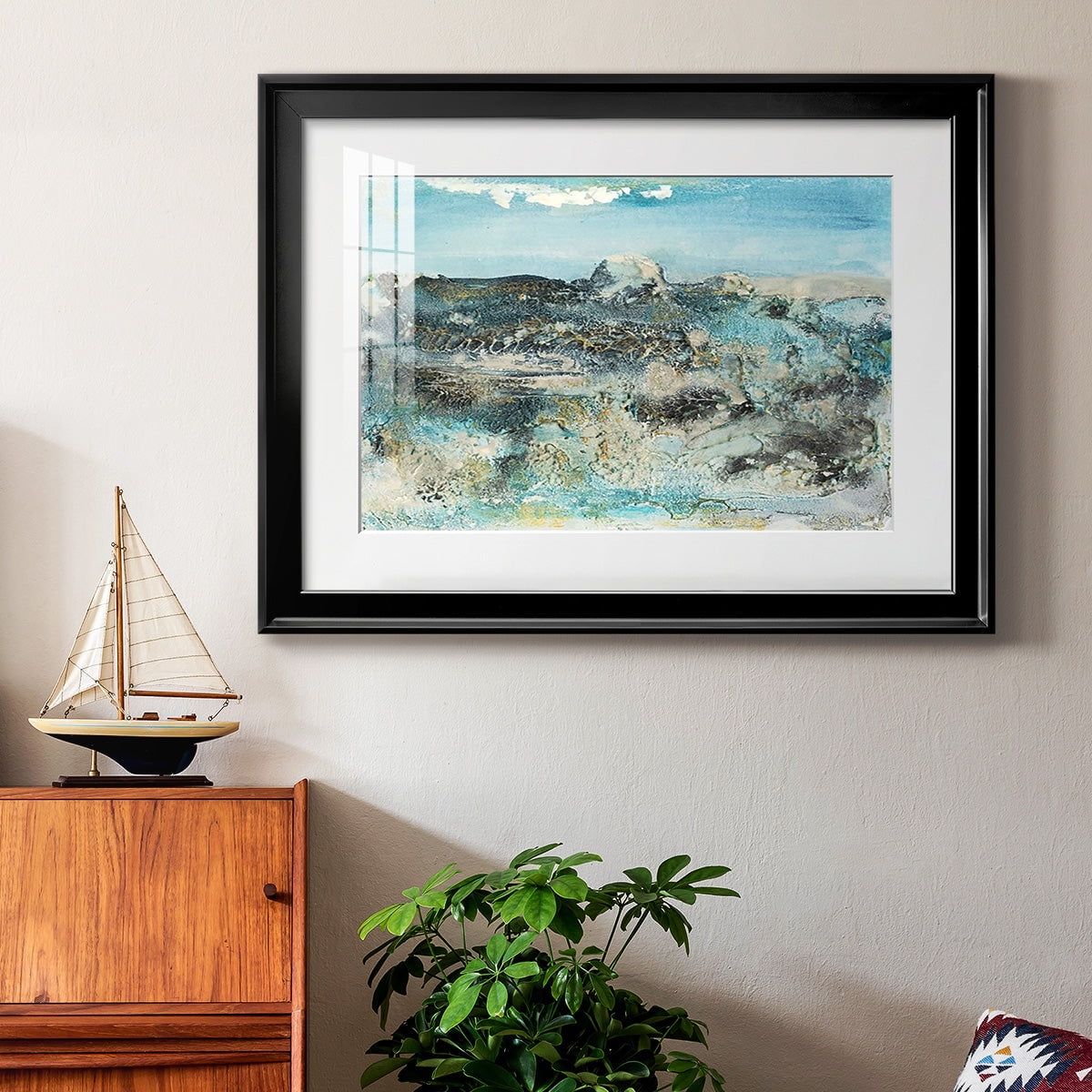 Pattern of Peace I Premium Framed Print - Ready to Hang