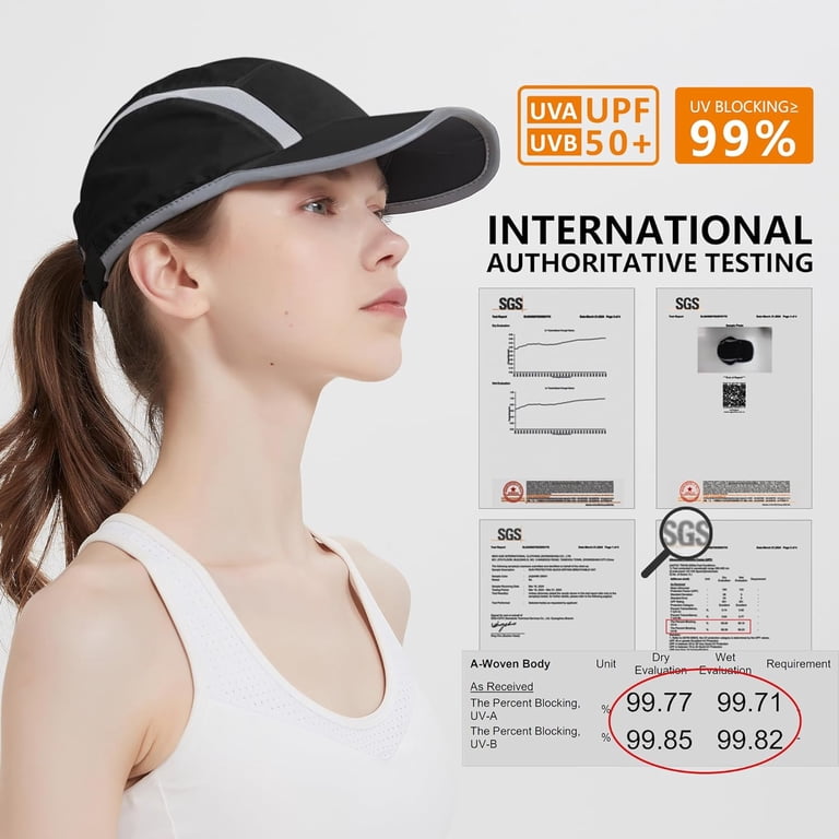 〽️Women Coffee Reflective Folding Hat Design UPF 50+ Sun Protection Sport Hats GADIEMKENSD Reflective Folding Outdoor Hat UPF 50+ Sun  main image 3