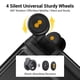 thumbnail image 5 of Carry On Suitcase LEVEL8, marco de aluminio sin cremallera de 20 pulgadas, negro, 5 of 8