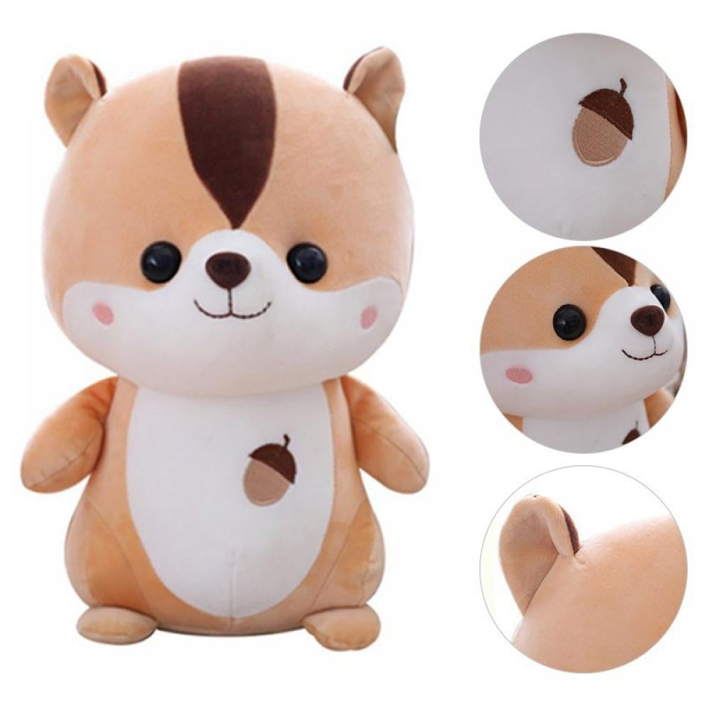 Lovely Cartoon Squirrel Stuffed Animals Toy Soft Plush Children Toy Gift