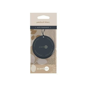 ScentAir Auto & Room Fragrance Puck with 30 Day Lasting Scent, Patchouli Blanc, 3 Count
