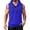 Royal Blue #72, variant on Dresfit Hoodie Mens Zip Up Sleeveless Tank Tops Drawstring Hooded Running Shirts 2026 Summer Cut Off Bodybuilding Lightweight Hawaiian Tanks Dark Gray L