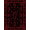 Black Red, Pattern 2, variant on ODIKA Bat Damask Coffin Gothic Decorations Cross Skull Halloween Horror Refined Foldable Easy Care for Queen Size Bedroom, Under Bed, Master