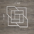 thumbnail image 2 of Ekena Millwork 11 3/8"W x 11 3/8"H x 3/8"T Small Loveland Decorative Fretwork Wall Panels in Architectural Grade PVC, 2 of 9