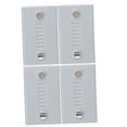thumbnail image 4 of NICEXMAS 4Pcs Wall Mounted Hanging Hooks Heavy Duty Stainless Steel Photo Frame Hangers, 4 of 8
