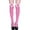 Hot Pink, variant on Uooqdmx Thigh High Socks, Striped Thigh High Socks, Cute Socks, Boot Stockings for Women, Leg Warmers Y2k, Black A