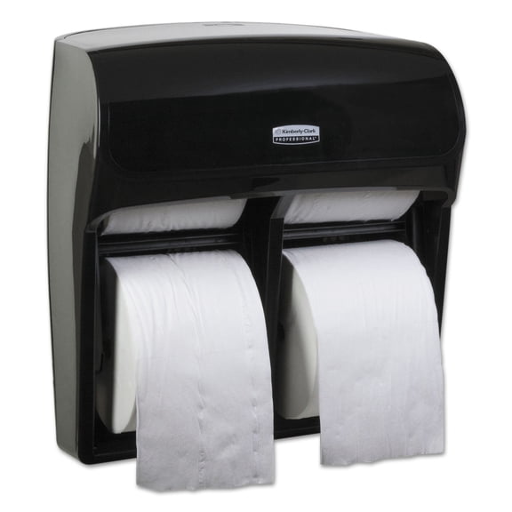 Pro High Capacity Coreless Srb Tissue Dispenser, 11 1/4 X 6 5/16 X 12 3/4, Black | Bundle of 5 Cartons