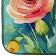 thumbnail image 4 of Carolines Treasures DAC1604DDM 21 x 14 in. Ranunculus in Watercolor Dish Drying Mat, 4 of 5