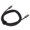 thumbnail image 4 of Cable tipo C macho a macho, cable de extensión tipo C, cable tipo C HDUS, cable tipo C de EE. UU., artesanía excepcional, 4 of 9
