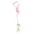 thumbnail image 1 of kusrkot Chat Chaton Jouet Exercice Rétractable Printemps Drôle Intérieur Souple Balles Chat Rose avec Cloche, 1 of 8