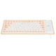 thumbnail image 2 of M Buder Teclado de Silicona Flexible con Cable USB, 85 Teclas, Resistente al Agua y Polvo, Diseño Enrollable y Portátil, Silencioso para PC y Laptop (Color Naranja Vibrante), 2 of 5