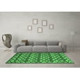 thumbnail image 3 of Ahgly Company Indoor Rectangle Oriental Emerald Green Traditional Area Rugs, 8' x 12', 3 of 4