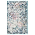 thumbnail image 3 of SAFAVIEH Accent Rug 4x6 - Madison Collection - Transitional Modern Design, Navy & Teal, Non-Shedding & Easy Cleaning, Ideal for Living Room, Bedroom, Dining Space, Entryway, Bathroom (MAD611N), 3 of 17