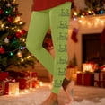 thumbnail image 2 of shqvo Funny Xmas Leggings Women High Waisted Leggings Christmas Leggings for Women Yoga Leggings Fitted Sweatpants, 2 of 5