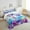 Purple Blue, variant on Erosebridal Cartoon Dolphin Bedding Twin Comforter Set,Blue Pink Down Comforter,Ocean Theme Decor,Lightweight,2-Piece