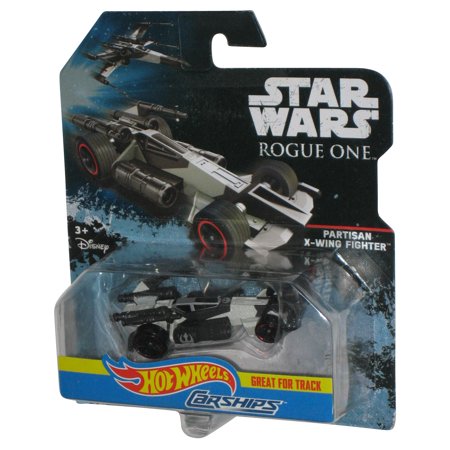 Star Wars Hot Wheels Rogue One Partisan X-Wing Fighter (2016) Carships Toy Car