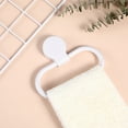thumbnail image 4 of GOOHOCHY 2 piezas de toallero de mano con aro para baño, soporte de pared para toallas, 4 of 8