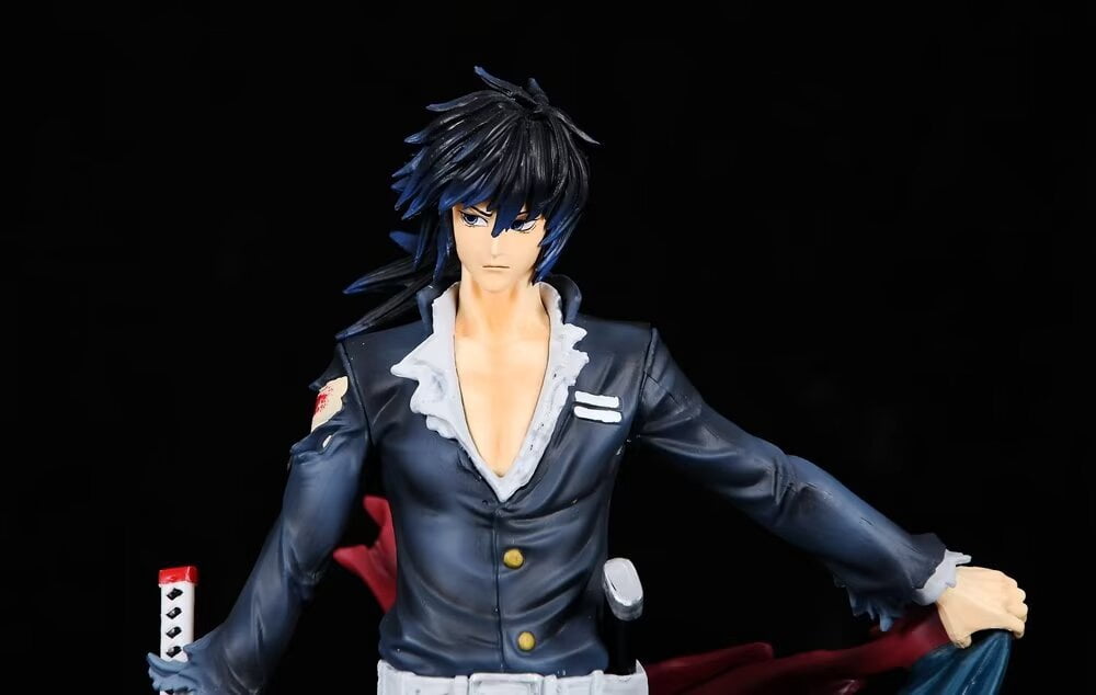 New Tomioka Giyuu (cloak Ver) Character Anime Model Statue Action Figures Desktop Ornament Popular Decorations Fan Souvenirs Creative Gift Collectable