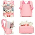 thumbnail image 3 of Cute Toddler Backpack for Girls, Mini Baby Girl Backpack for Toddler Girls Toys 2 3 4 5 6 Years Old, Kids Plush Toys, 3 of 8