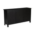 thumbnail image 3 of Pemberly Row Contemporary Solid Wood Sideboard in Black Finish, 3 of 7