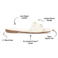 thumbnail image 2 of Journee Collection Womens Cassay Tru Comfort Foam Slide Low Block Heel Sandals, 2 of 6