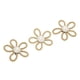 thumbnail image 4 of Broche de 3 uds., 6cm de ancho, colores bonitos, zapatos de flores, broche para bolso, accesorio de joyería para regalo, hebilla de perla de red amarilla, 4 of 8