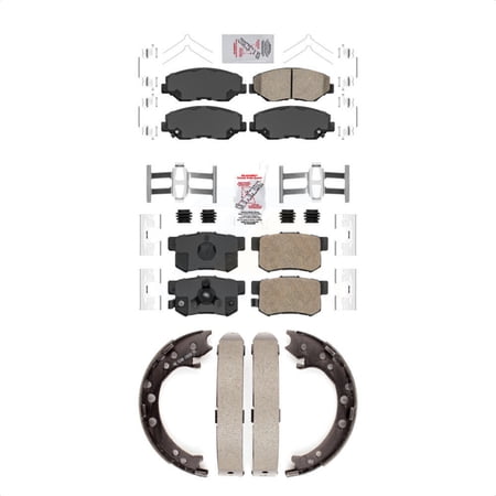 Transit Auto Front Rear Ceramic Disc Brake Pads Kit for Car 2012-2016 Honda CR-V FWD KNN-100988