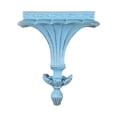 thumbnail image 1 of Estantes flotantes en la pared Estantes de pared decorativos Pared de estatua de resina Azul Zulema Estante montado en la pared, 1 of 8