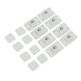 thumbnail image 2 of Adhesive Casters, 360 Degree Rotation Paste Universal Wheel Sturdy  For Trash Bin White,Black, 2 of 8