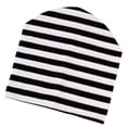 thumbnail image 1 of Niña Y Niño Bebé Invierno Cálido Crochet Gorro De Punto Gorro Raya Negra Sunnimix Gorro de punto infantil, 1 of 8