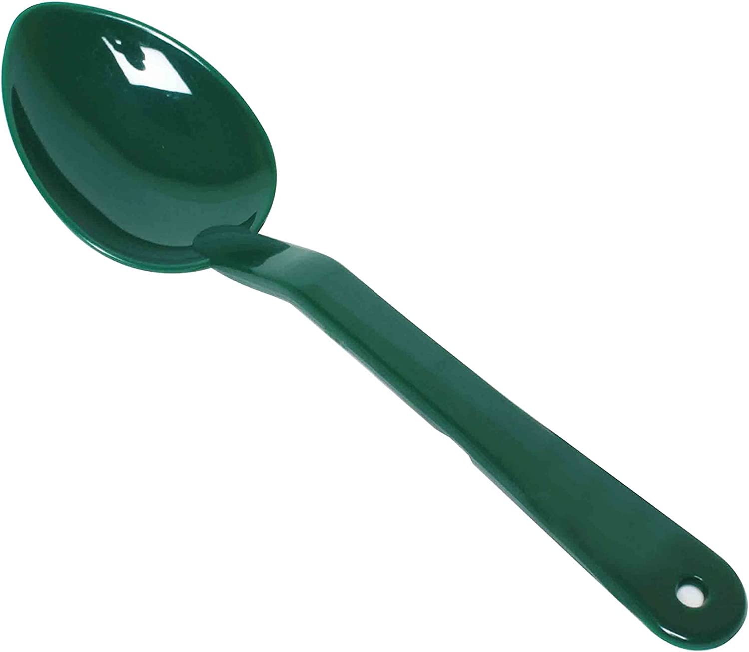 TrueCraftware - 11-Inch Solid Serving Spoon, Polycarbonate, Green Color ...