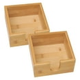 thumbnail image 6 of HOMEMAXS 2pcs Tissue Box Cover Office Tissue Box Room Case Square Napkin Holder, 6 of 7