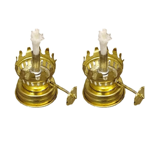 VONKY Retro Glass Oil Lamp Wick Accessories For Classic Beauty Oil Lamp Base Oil Lamp type+1