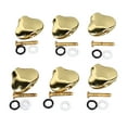 thumbnail image 1 of 6 Pcs Exquisite Fish Tail Metal Tuning Peg Head, Comfortable Grip, Wide Compatibility with Easy Installation for Various Electric Guitars, 1 of 8