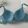thumbnail image 4 of Aofany Womens Lightly Padded Underwire T-Shirt Bra Full Coverage Supportive Bras Push Up Lace Bras for Comfort Daily Wear, Adjustable Spaghetti Strap, 36B/C-42B/C, 4 of 8