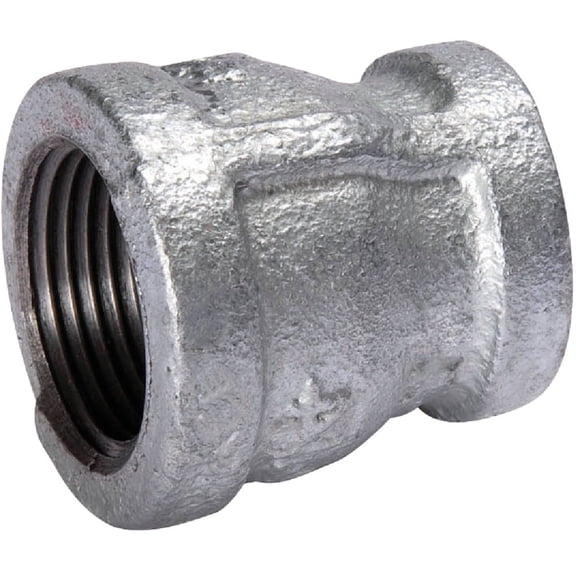 Southland Galvanized Reducing Coupling 511-331BG - FPT - 1/2 In. x 1/4 In.