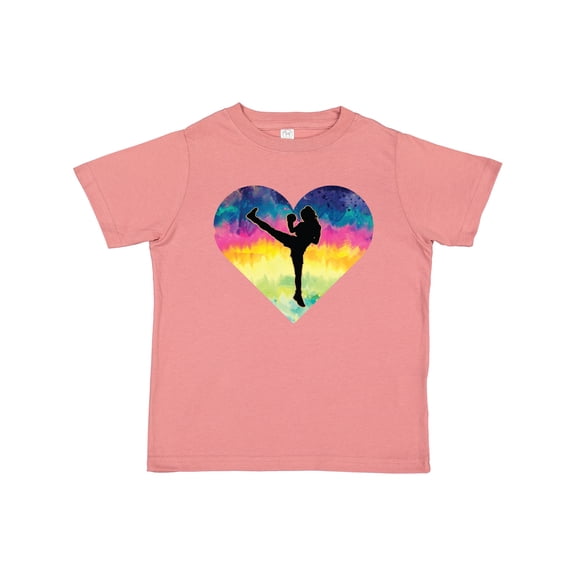 Inktastic Kickboxing Muay Thai Martial Arts Girls Toddler T-Shirt